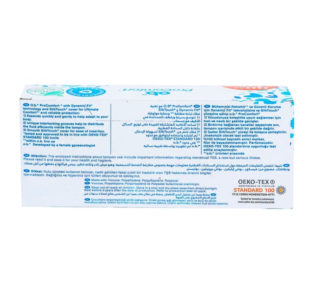 Ob Procomfort Super Tampons 16 Pcs