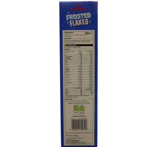 Morrisons Frosted Flakes 500 G