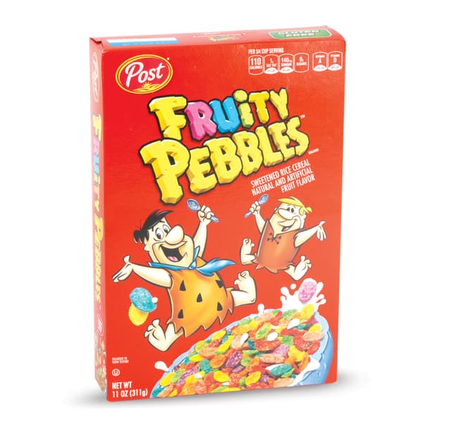 Post Fruity Pebbles Sweetened Rice Cereal 311 G