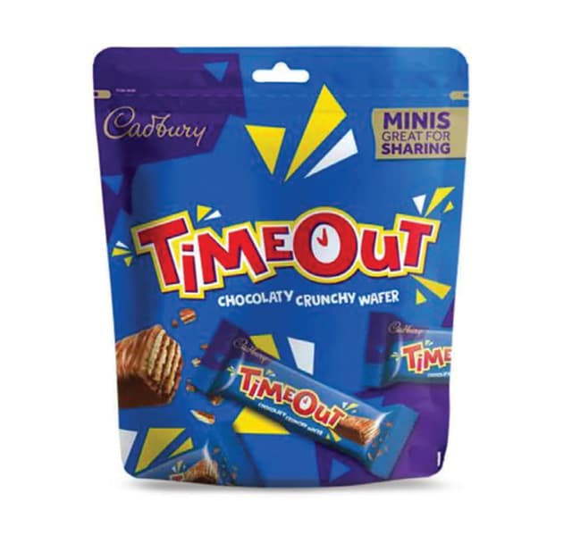 Cadbury Chocolaty Time Out Crunchy Wafer Value Pack 2472 G