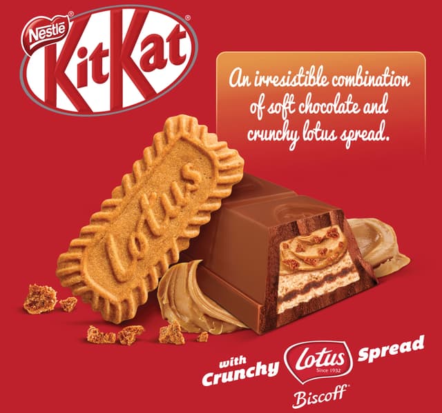 Nestle Kitkat Chunky With Lotus Biscoff 41 5 G