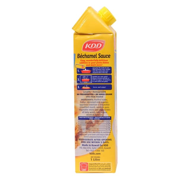 KDD Bechamel Sauce 1000ml