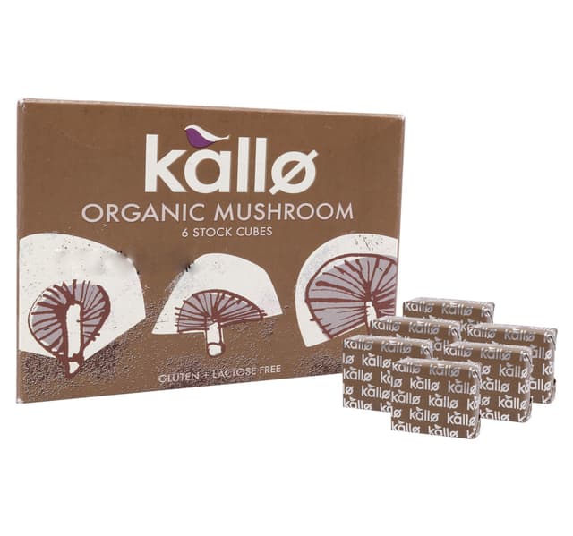 Kallo Organic Mushroom Stock Cubes 66g