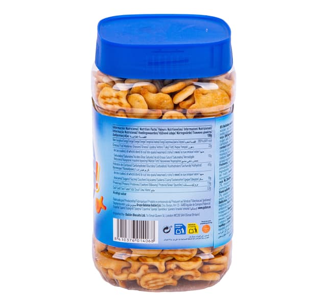Gullon Mini Fish Biscuit 350 G