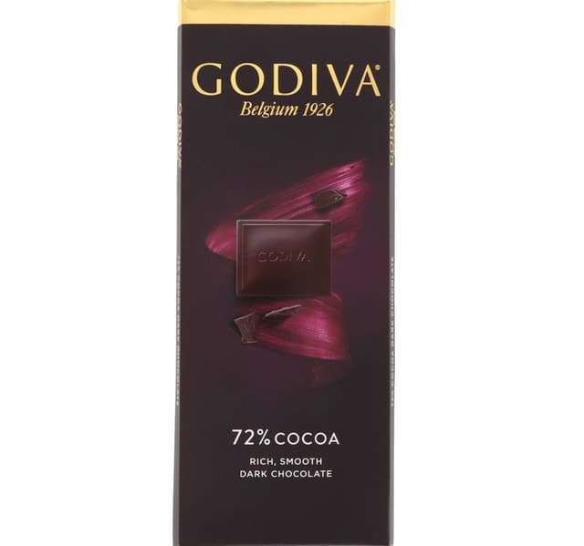Godiva 72 Cocoa Chocolate 90 G