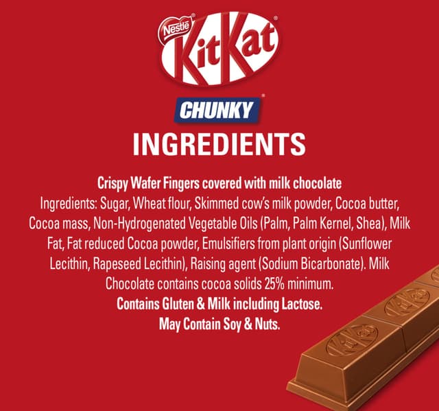Nestle KitKat Chunky Chocolate Wafer 40g