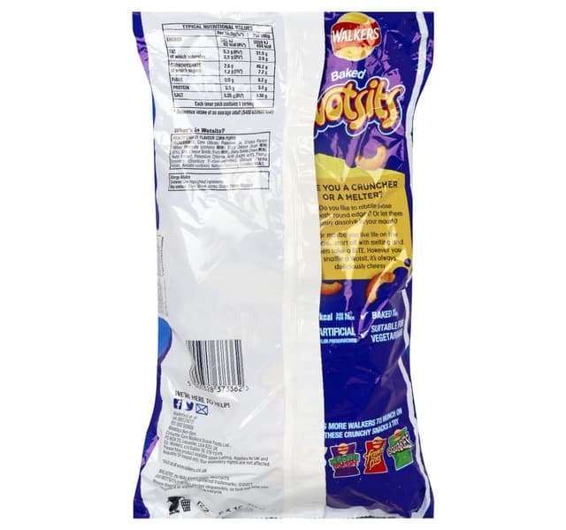 Walkers Baked Wotsits Cheese Corn Puffs 6 Pcs