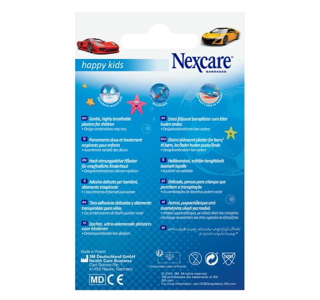 3M Nexcare Happy Kids Cool Bandage 20pcs