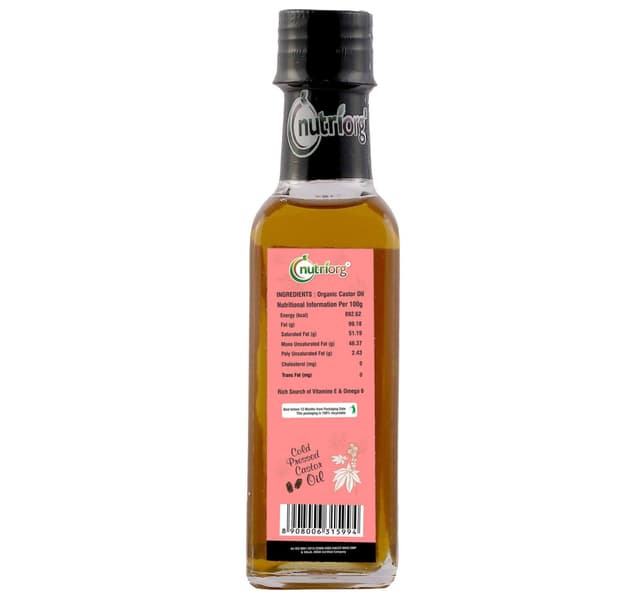 Nutriorg Castor Oil 100 Ml