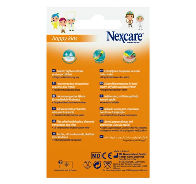 Nexcare Happy Kids Plasters 20pcs