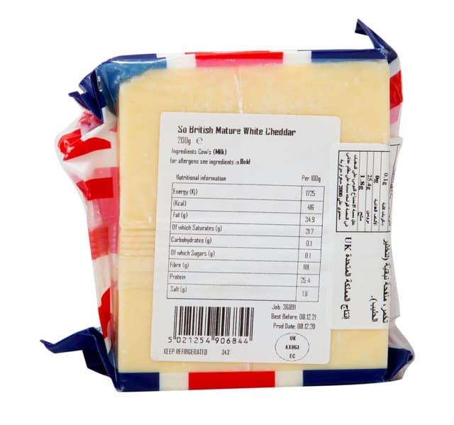 So British Mature White Cheese With Character 200 G