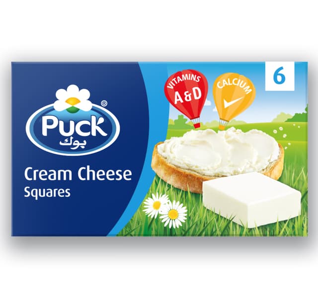 Puck Cream Cheese Squares 6 Portions 4 108 G