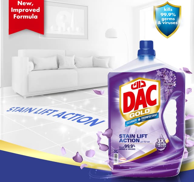 Dac Gold Lavender Disinfectant Liquid Cleaner