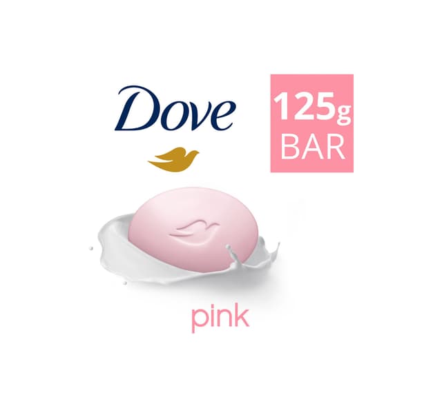 Dove Pink Bar Soap Value Pack 4 125 G