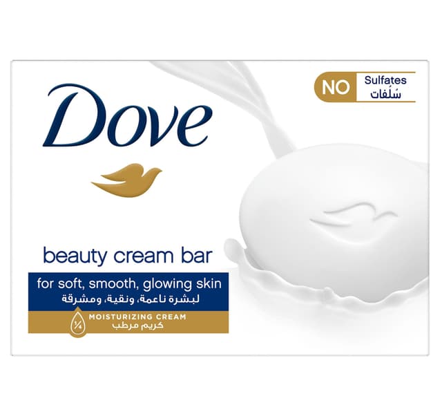 Dove Beauty Cream Bar Soap Value Pack 4 125 G