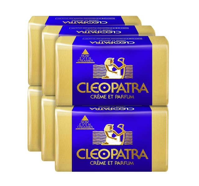 Cleopatra Beauty Bar Soap Value Pack 6 120 G