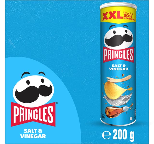 Pringles Salt & Vinegar Potato Chips