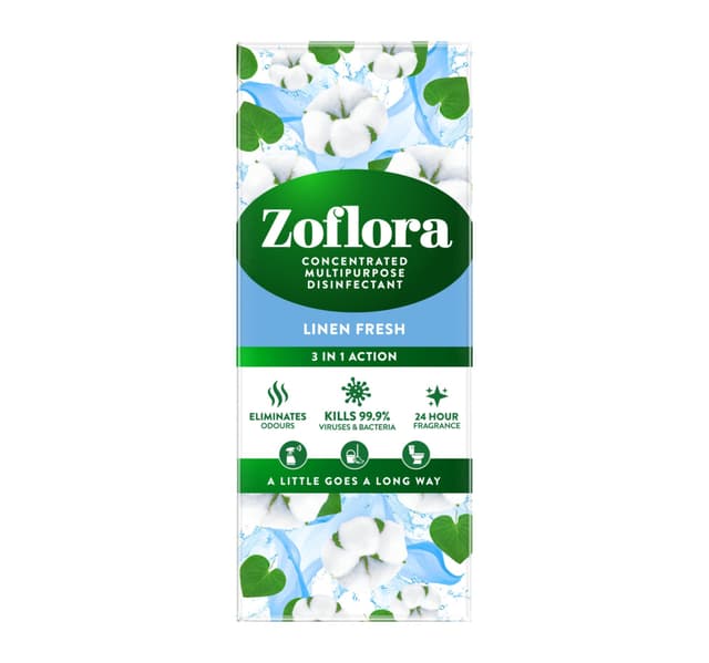 Zoflora Linen Fresh Concentrated Multipurpose Disinfectant 500 Ml
