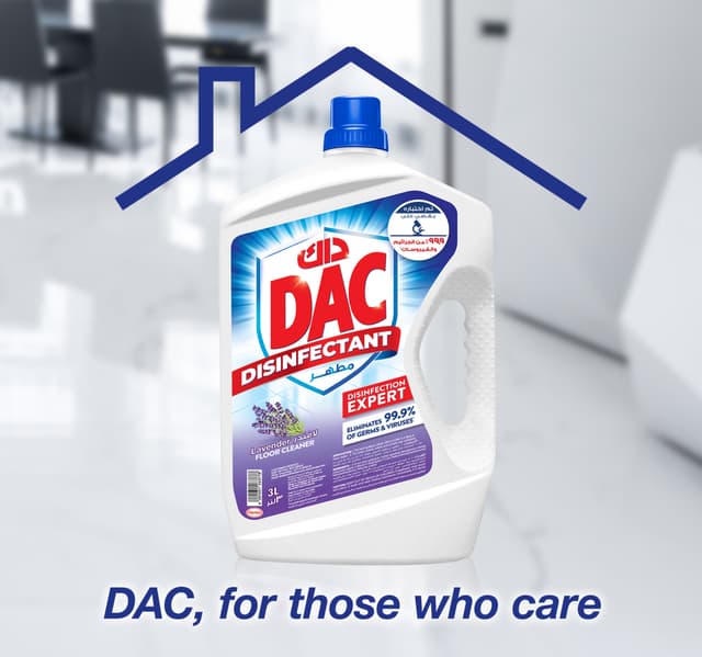 Dac Disinfectant Lavender Floor Cleaner 3 Litres