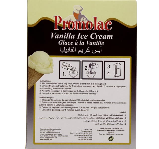 Promolac Vanilla Ice Cream Mix 90 G