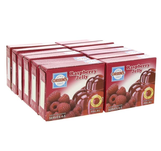 Greens Raspberry Jelly 12 80 G