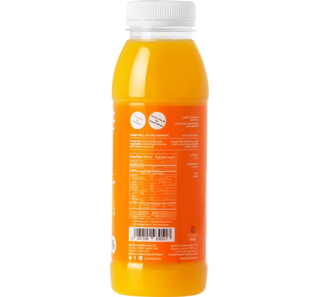 Barakat Orange Fresh Juice 330 Ml