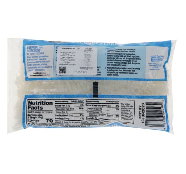 Essential Everyday Sweetened Coconut Flakes 198 G