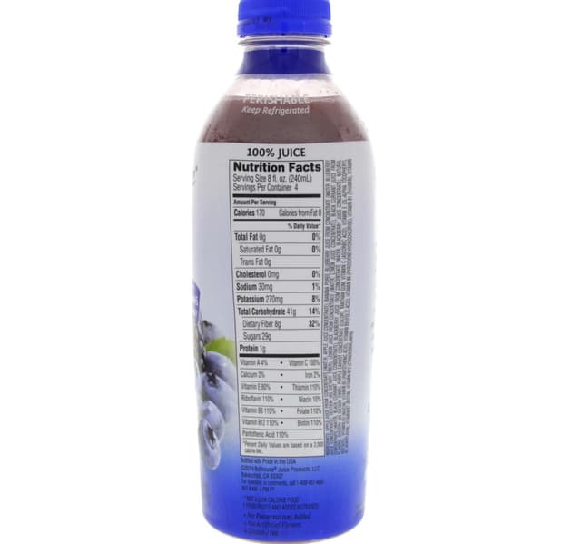 Bolthouse Farms Blue Goodness Fruit Juice Smoothie 946 Ml