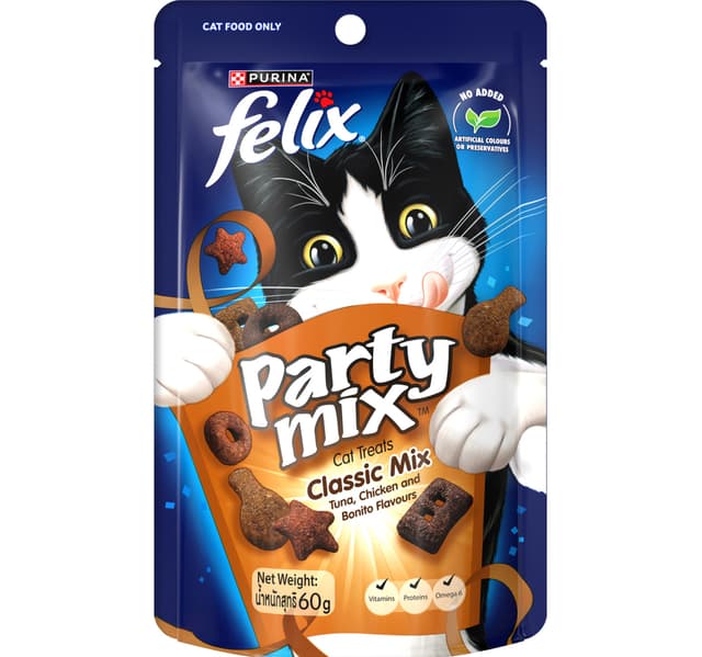 Party Mix Classic Mix Cat Treats