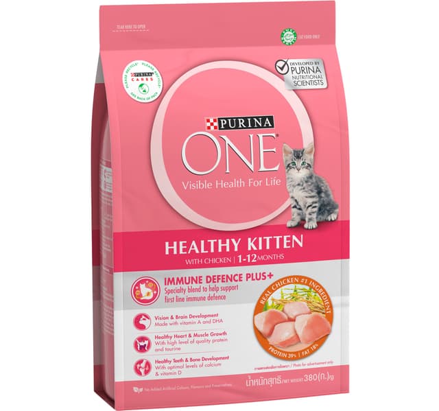 Healthy Kitten With Chicken 1-12 Months Cat Food