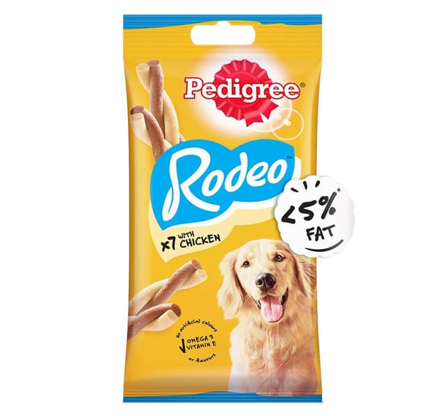 Pedigree Rodeo Chicken Dog Treat 123 G