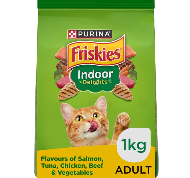 Purina Friskies Indoor Delights Dry Cat Food 1 Kg