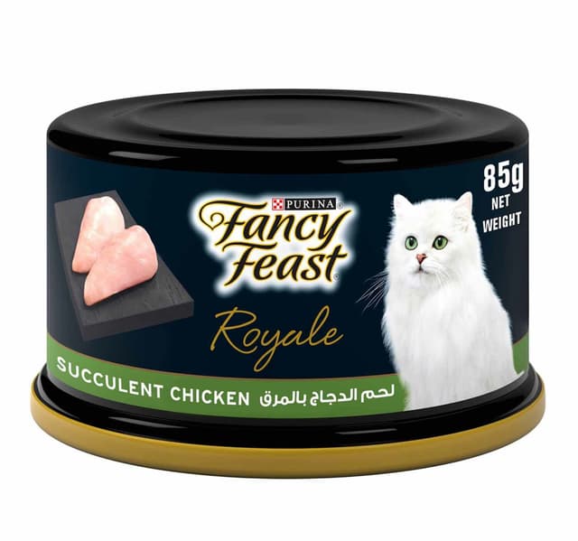 Purina Fancy Feast Wet Cat Food Royale Roasted Chicken 85 G