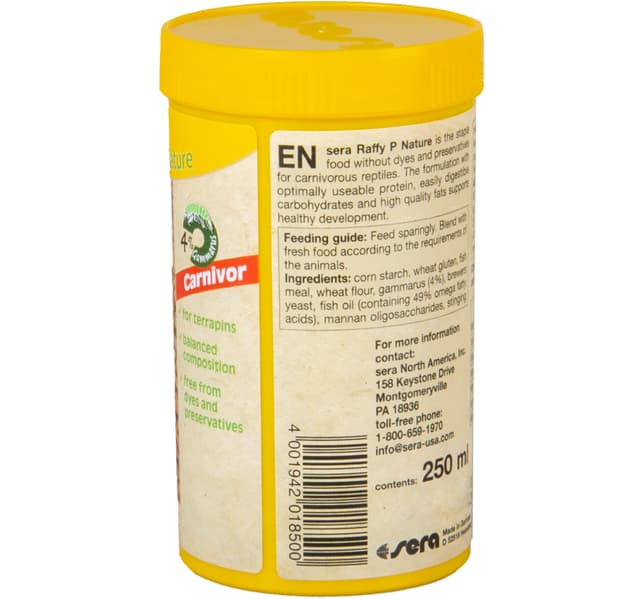Sera Turtle Raffy P Staple Food For Terrapins 55 G
