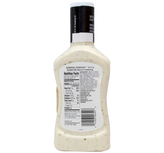 Essential Everyday Buttermilk Ranch Dressing 473 Ml