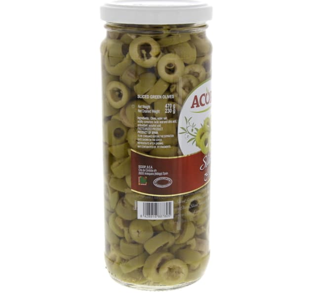 Acorsa Olives Sliced Green 230 g