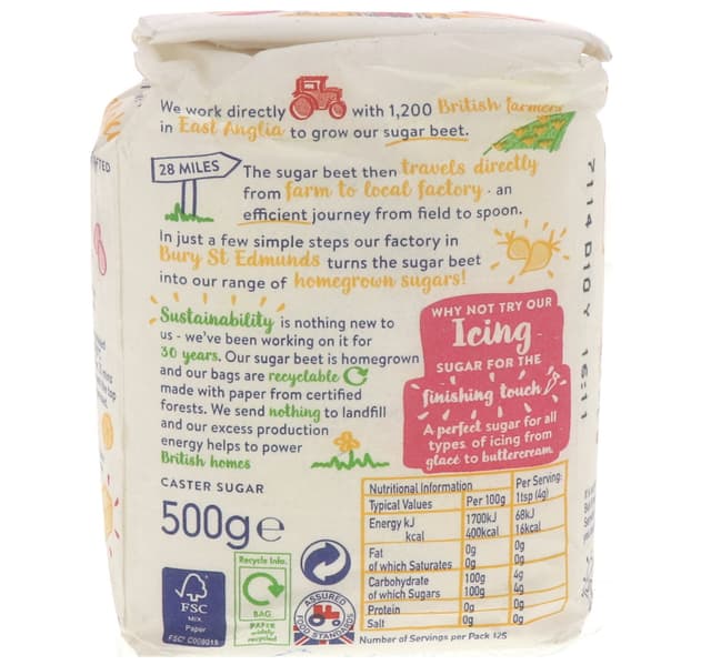 Silver Spoon Caster Sugar 500 G