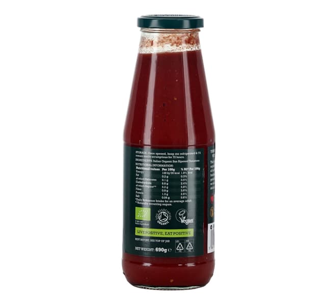 Mr Organic Italian Organic Passata Rustica 690 G