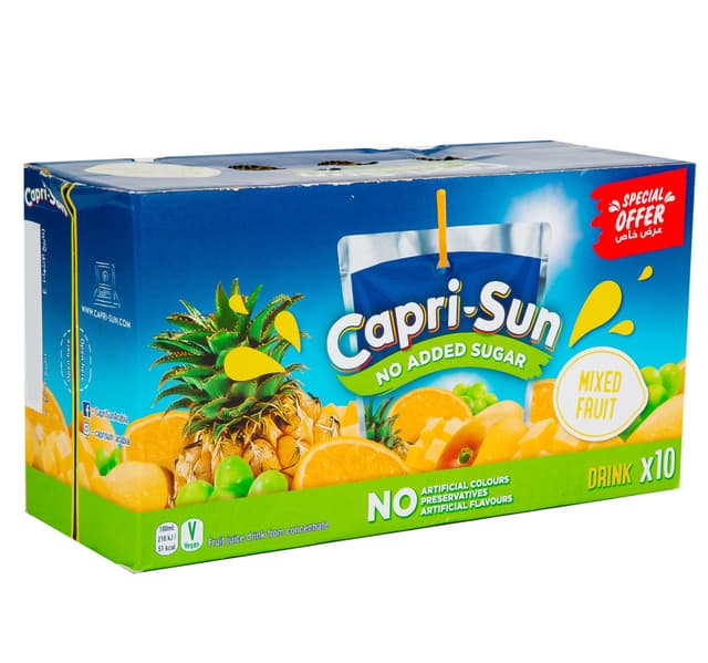 Capri Sun Juice Mixed Fruit 10 200 Ml