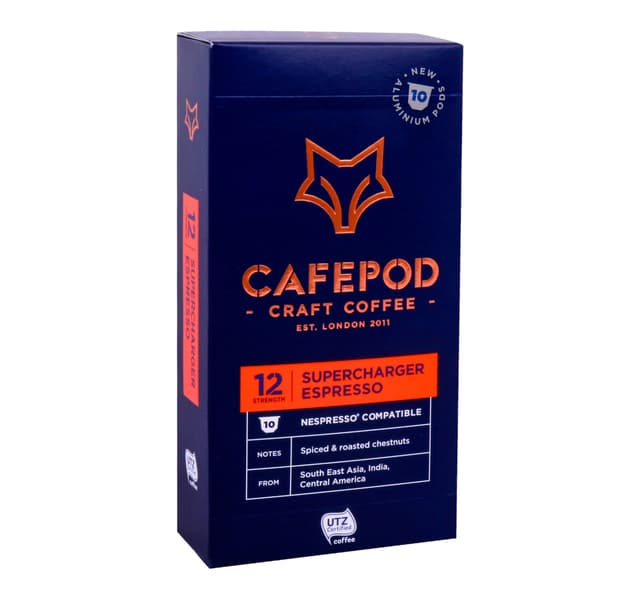 Cafe Pod Nespresso Super Charger Espresso 10pcs
