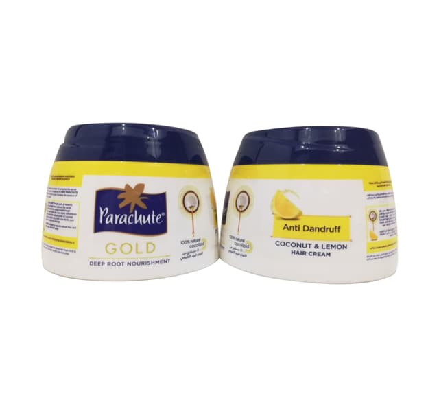 Parachute Gold Coconut Lemon Hair Cream 2 X 140 Ml