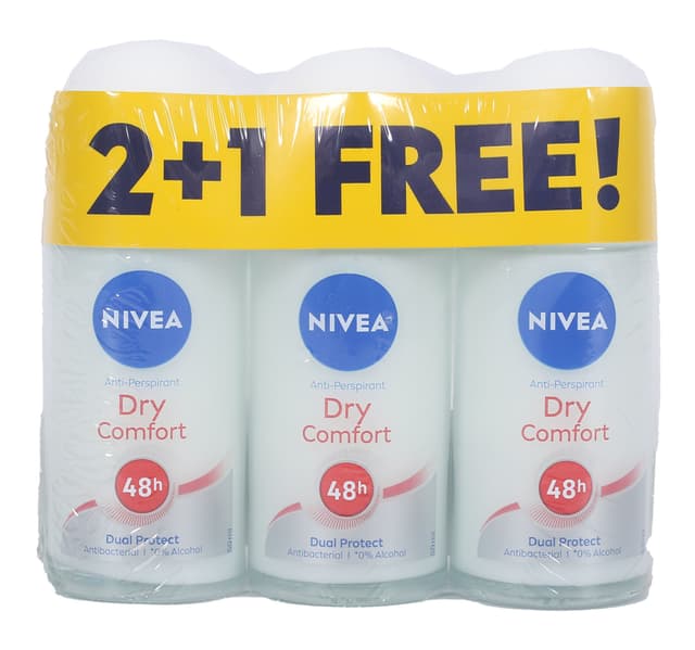 Nivea Roll On Women Assorted 50 Ml 2 1