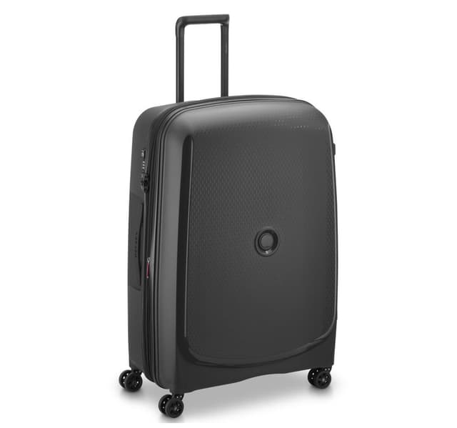 Delsey Belmont Plus Non Expandable 70 Cm Hard Trolley 4 Wheels Black