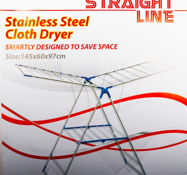 Straight Line Cloth Dryer Stainless Steel Wr1042s1