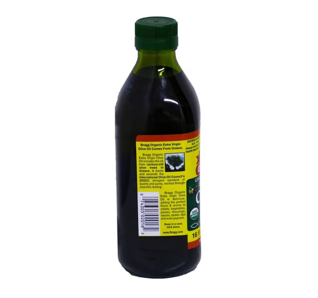 Bragg Organic Extra Virgin Olive Oil 473 Ml