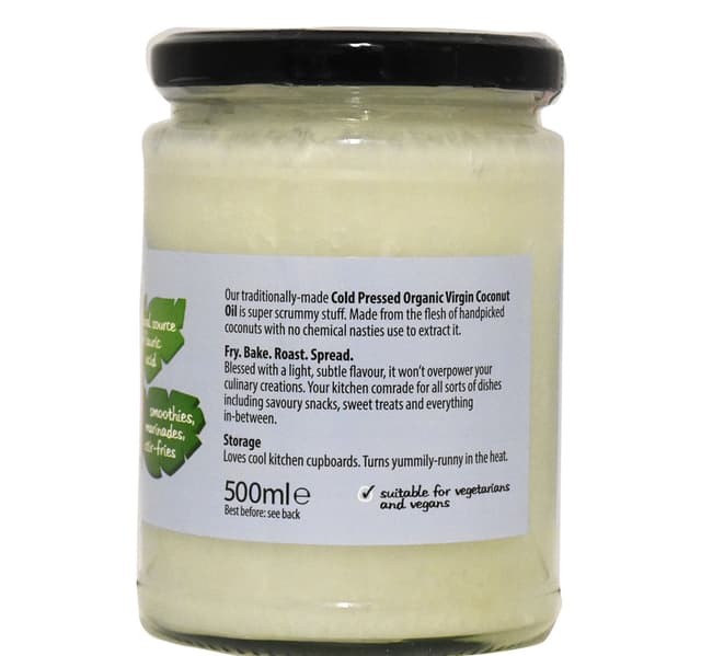 Groovy Food Organic Extra Virgin Coconut Oil 500 Ml