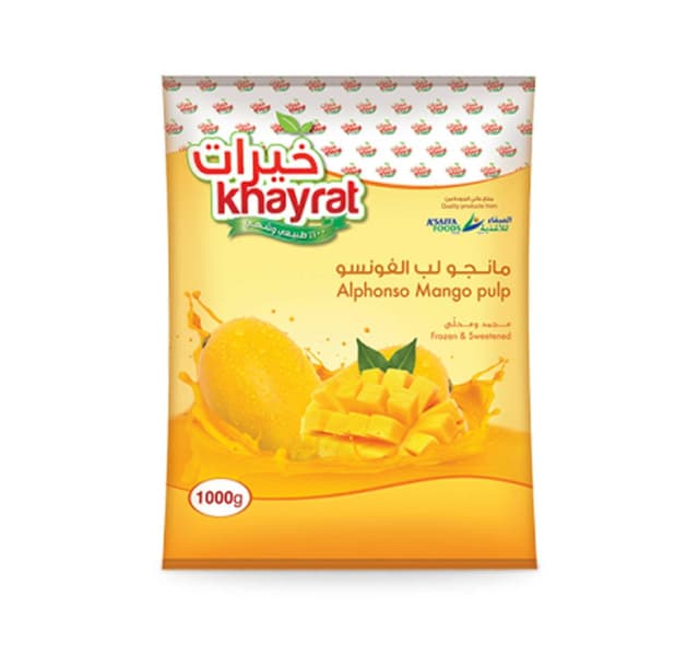 Khayrat Alphonso Mango Pulp 1 Kg
