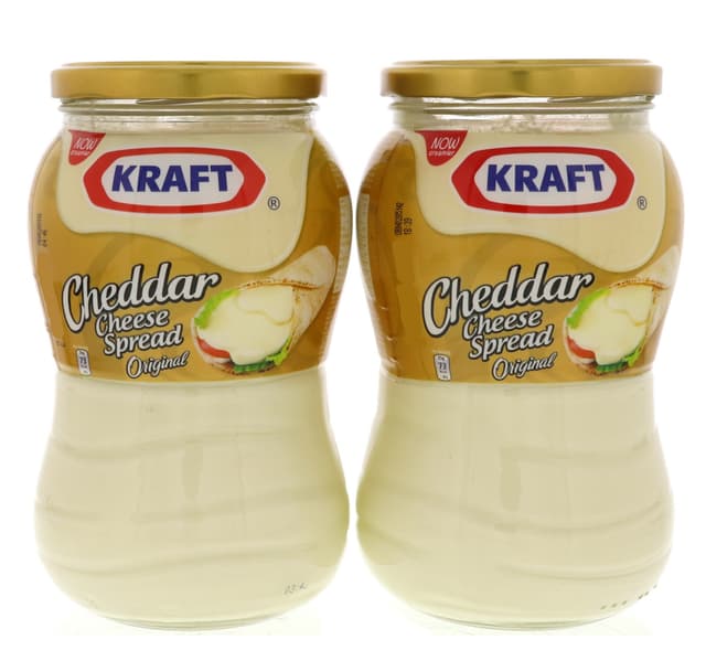 Kraft Original Cheddar Cheese Spread 2 X 870 G