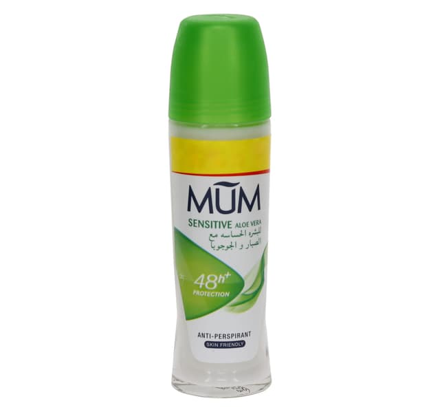 Mum Roll On Anti Perspirant Aloe Vera Sensitive 50 Ml