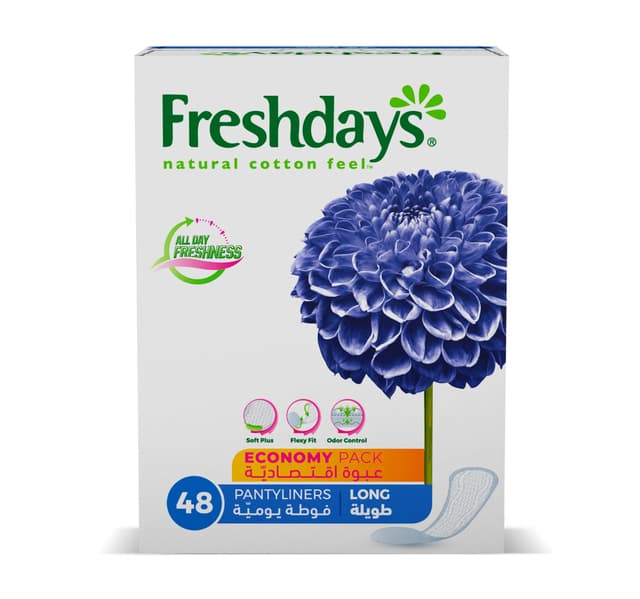 Freshdays Daily Liners Long 48 Pcs